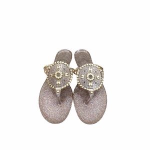 Jack Rogers Multicolor Glitter Sparkle Sandal